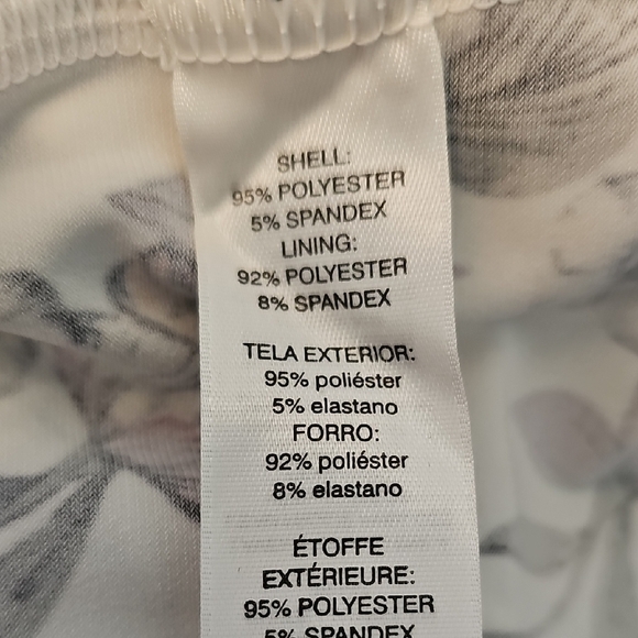 White House Black Market Floral Halter Tank Top - Picture 6 of 7